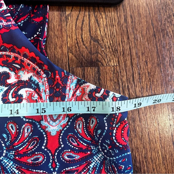 PARKER Paisley Halter Fit And Flare Dress Multi color size Small 100% Silk - Picture 13 of 14